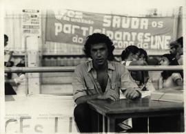 Congresso da UNE, 32º (Piracicaba-SP, 1980).  / Crédito: Autoria desconhecida.