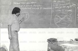 Curso sobre organização partidária do PT (Ronda Alta-RS, 1983). / Crédito: Protasio Nene