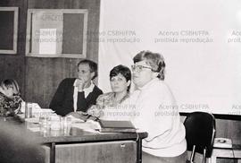 Reunião candidatura “Suplicy prefeito” (PT) com representantes do movimento de mulheres nas eleições de 1985 (São Paulo-SP, 04 out. 1985). Crédito: Vera Jursys