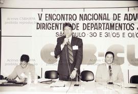 Encontro Nacional de Advogados e Dirigentes de Departamentos Jurídicos da Confederaão Nacional do...