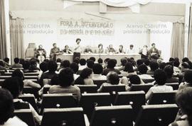 Congresso da fundação da CUT-SP, no Sindicato dos Químicos e Plásticos de São Paulo (São Paulo-SP...