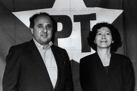 Retrato de candidatos nas eleições de [1994] ([Distrito Federal?], [1994). / Crédito: Autoria desconhecida