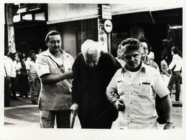 Elei&ccedil;&otilde;es no Sindicato dos Metal&uacute;rgicos de S&atilde;o Paulo (S&atilde;o Paulo-SP, [jul.] 1981). / Cr&eacute;dito: Jesus...