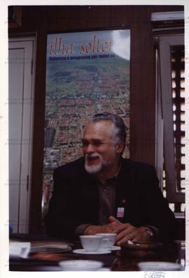 Visita de José Genoino (PT) à Usina Hidrelétrica de Ilha Solteira (Cesp) nas eleições de 2002 (Ilha Solteira-SP, 2002) / Crédito: Autoria desconhecida