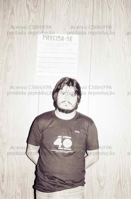 Retratos de Chapa ao Sindicato dos Metalúrgicos de Santo André (Santo André-SP, dez. 1984). Crédi...