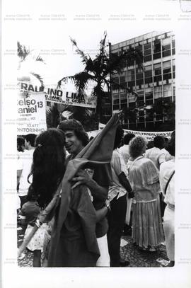 Retratos da candidatura “Celso Daniel prefeito” (PT) nas eleições de 1988 (Santo André-SP, 1988) ...