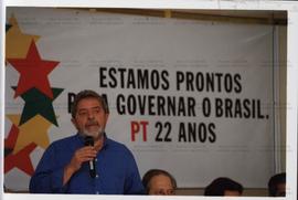 Reunião do Diretório Nacional do PT, realizado na sede nacional do partido (São Paulo-SP, 23-24 jan. 2000). / Crédito: Cesar Hideiti Ogata
