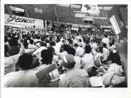Congresso Nacional da CUT, 3o (Belo Horizonte-MG, 07-10 set. 1988). Crédito: Vera Jursys