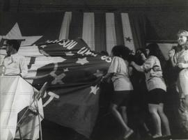 Congresso Nacional do PT, 1º (São Bernardo do Campo-SP, 27 nov./1 dez. 1991) [Pavilhão Vera Cruz] – 1º CNPT / Crédito: Autoria desconhecida.