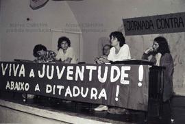 Ato da Jornada “Contra o Desemprego”, promovido pela juventude do PT (Local desconhecido, data de...