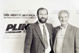 Retratos de candidaturas do PT em São Paulo nas eleições de 1990 (Local desconhecido, 23 jun. 1990). Crédito: Vera Jursys