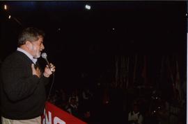 Comício da candidatura &quot;Lula Presidente&quot; (PT) nas eleições de 2002 (São Paulo, 2002) / ...