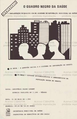 O Quadro negro da saúde  (São Paulo (SP), 31-05-1990).