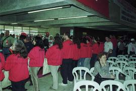 Congresso Nacional da CUT, 7&ordm; (Serra Negra-SP, 15-19 ago. 2000). Cr&eacute;dito: Vera Jursys