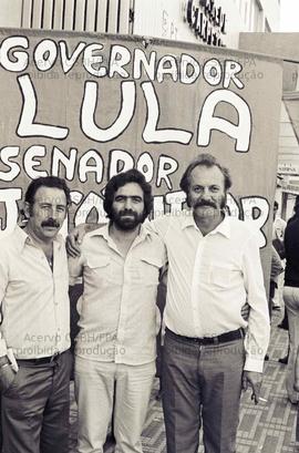 Retratos de candidaturas do PT nas eleições de 1982 (Santo André-SP, 1982). Crédito: Vera Jursys