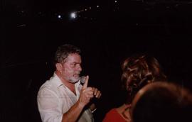 Comício da candidatura &quot;Lula Presidente&quot; (PT) nas eleições de 2002 (Belém-PA, 2002) / C...
