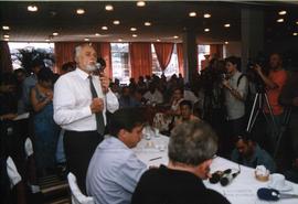 Evento não identificado [Lula nas eleições de 2002?] ([São Paulo-SP, 2002]) / Crédito: Autoria desconhecida