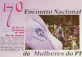 7o. Encontro Nacional de Mulheres do PT. (29 a 31 out. 1999, Rio de Janeiro (RJ)).