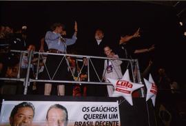 Atividade da candidatura &quot;Lula Presidente&quot; (PT) nas eleições de 2002 (Rio Grande do Sul, 2002) / Crédito: Autoria desconhecida