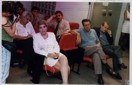 Reunião do Diretório Nacional do PT (São Paulo-SP, 1999) [sede nacional]. / Crédito: Roberto Pari...
