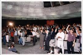 Ato em Comemoração aos 15 anos da CUT no Memorial da América Latina (São Paulo-SP, ago. 1999). / ...