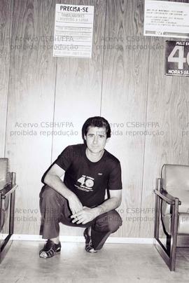 Retratos de Chapa ao Sindicato dos Metalúrgicos de Santo André (Santo André-SP, dez. 1984). Crédi...