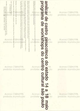 Amílcar de Castro (São Paulo (SP), 14-18/05/1991).