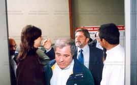 Reunião da candidatura “Lula Presidente” com sindicalistas nas eleições de 1998 (São Paulo-SP, 19...