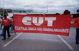 Marcha pela Reforma Agraria (Brasília-DF, 1997). / Crédito: Autoria desconhecida