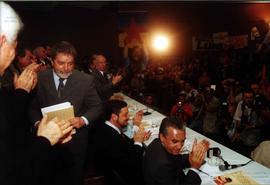 Lançamento do programa de governo na candidatura &quot;Lula Presidente&quot; (PT) nas eleições de...
