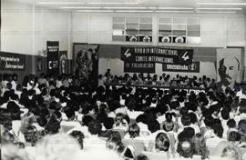 Ato em comemoração dos 64 anos da Revolução Russa no Sindicato dos Químicos de São Paulo (São Pau...