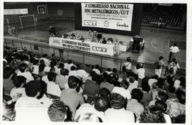2o. Congresso Nacional dos Metalúrgicos da CUT (São Paulo-SP, 20 a 22 mar. 1992). / Crédito: Avan...