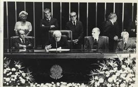 Reabertura do Congresso Nacional (Brasília-DF, 1 mar. 1980). / Crédito: Nelson Penteado.