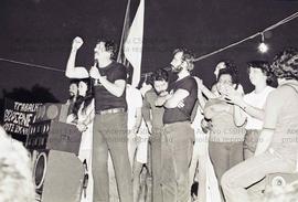 Ato da candidatura “Lula governador” (PT) em São Mateus nas eleições de 1982 (São Paulo-SP, 1982)...