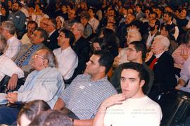 Encontro de Lula com Artistas promovido pela candidatura “Lula Presidente” nas eleições de 1998 (São Paulo-SP, 14 set. 1998). / Crédito: Jorge Mariano