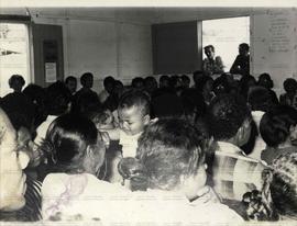 Encontro dos favelados do Butantã (São Paulo-SP, 22 nov. 1981). / Crédito: Autoria desconhecida.