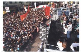 [Festa de Comemoração do 1o. de Maio, no Anhangabau (São Paulo-SP, 1 mai. 2001).?] / Crédito: Aut...