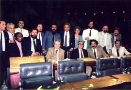 Bancada do PT na Assembleia Nacional Constituinte (Brasília-DF, 1988) / Crédito: Paula Simas