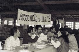 Campanha contra a condenação de Lula e outros sindicalistas pela LSN, organizado pelo PT (Poá-SP,...