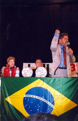 Encontro de Lula com Artistas promovido pela candidatura “Lula Presidente” nas eleições de 1998 (...