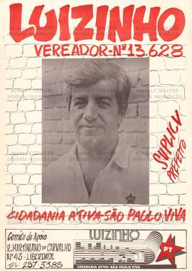 Luizinho vereador n 13628 . (1985, São Paulo (SP)).