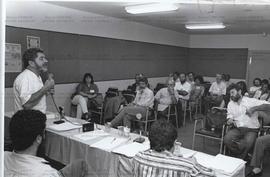 Plenária não identificada do PT com a participação de Lula (Local desconhecido, 25 mar. 1997). / ...