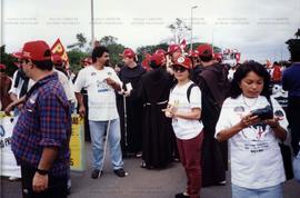 Marcha dos Cem Mil (Brasília, 26 ago. 1999). / Crédito: Autoria desconhecida