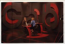 Entrevista concedida por Genoino (PT) ao programa de televisão da jornalista Marília Gabriela nas eleições de 2002 (São Paulo-SP, 2002) / Crédito: Cesar Hideiti Ogata
