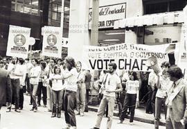 Campanha da Chapa 1 das eleições do Sindicato dos Empregados em Estabelecimentos Bancários do Est...