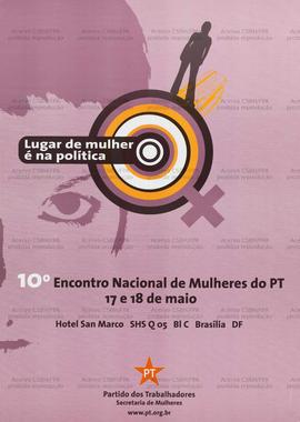 Lugar de mulher é na política. (17 a 18 mai., Brasília (DF)).