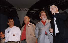 Comício da candidatura &quot;Lula Presidente&quot; (PT) nas eleições de 2002 (Florianópolis-SC, 2...