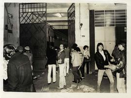 Elei&ccedil;&otilde;es no Sindicato dos Metal&uacute;rgicos de S&atilde;o Paulo (S&atilde;o Paulo-SP, [jul.] 1981). / Cr&eacute;dito: Jesus...