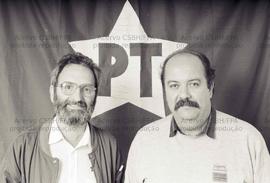 Retratos de candidaturas do PT em São Paulo nas eleições de 1990 (Local desconhecido, 23 jun. 199...