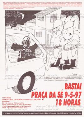 Basta! Dia Nacional de denúncia contra o racismo  (Local não indexado (Erro), 15-17/09/2000).